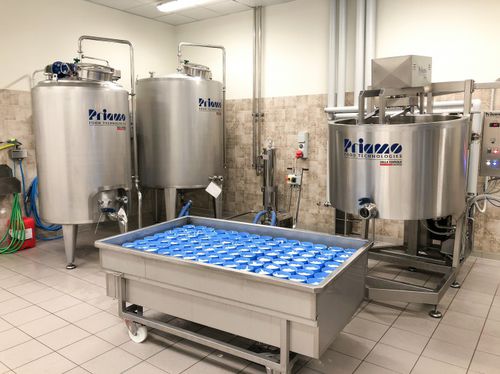 Production plant for the food industry - PRIAMO FOOD TECHNOLOGIES - for dairy products