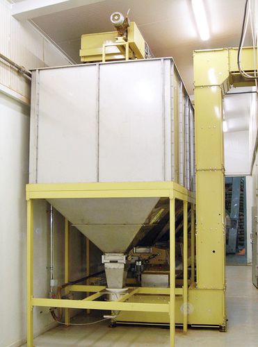Cone-bottom silo - VERTI - I - PRO-TECH ITALIA - bolted / for pellets / for grain