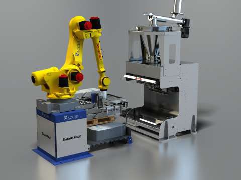 Robotic packaging cell - SmartPack  - SACCHI F.LLI - compact