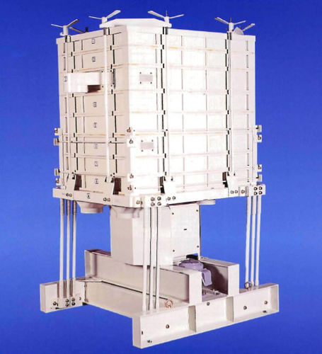 Rotary sifter - ST527R - SATAKE - for rice / stainless steel