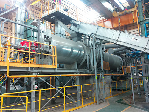 Rotary dryer - TYPE I - CIMMA - continuous / for the chemical industry / construction