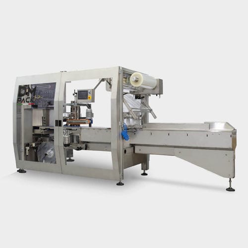 Flowpack packaging machine - STAR EVO SI - DM PACK - automatic / manual feed / heat-shrink film