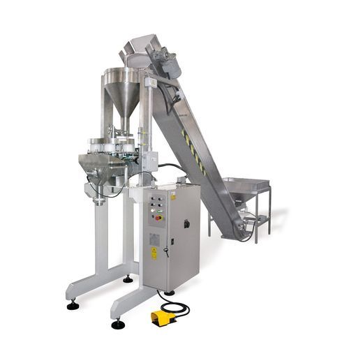 Semi-automatic filler - DOLZAN IMPIANTI - bag / cup / box