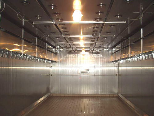 Continuous drying system - AV-F - FRIGO IMPIANTI - cleaning / stainless steel