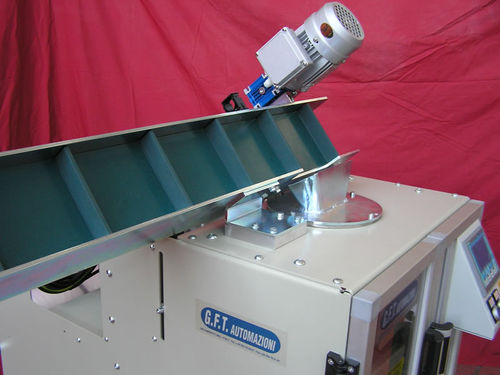 Belt feeder - G.F.T. AUTOMAZIONI - packaging machine / motorized / continuous