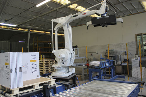 Robotic palletizer - TECFORCE 3000 - Ferrari & Cigarini srl - for boxes / cup / Cartesian