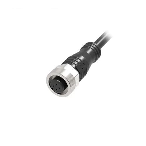 Optical data cable - QE12-N3F2 series - Shanghai Lanbao Sensing Technology Co., Ltd. - Socket / IP67 / straight