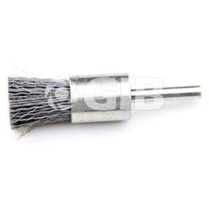 End brush - GOLDEN INDUSTRIAL BRUSH - cleaning / polishing / metal wire