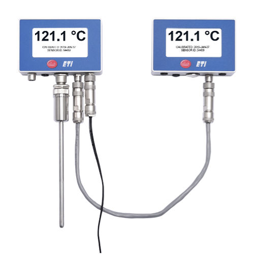 Temperature indicator - ETI - Recorder - Ellab Validation & Monitoring Solutions - digital / RS-485 / for Pt1000 probe