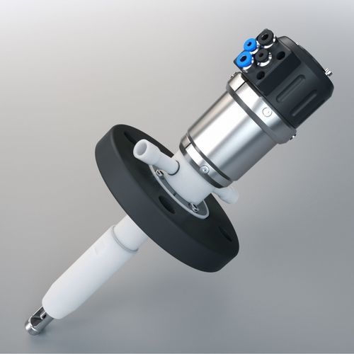 Retractable probe housing - EXtract 821 - Exner Process Equipment GmbH - pneumatic