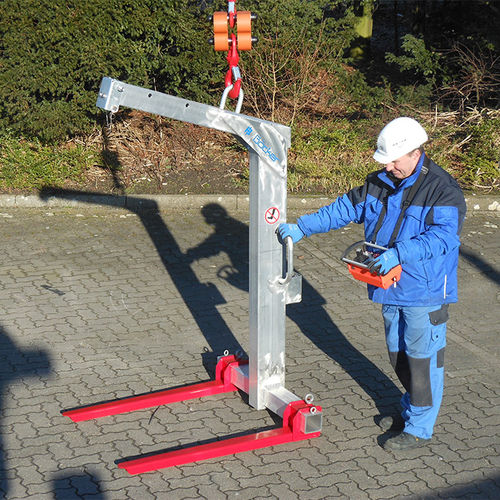 Adjustable pallet fork - PG series - Böcker Maschinenwerke GmbH - for pallet / for long products / transport