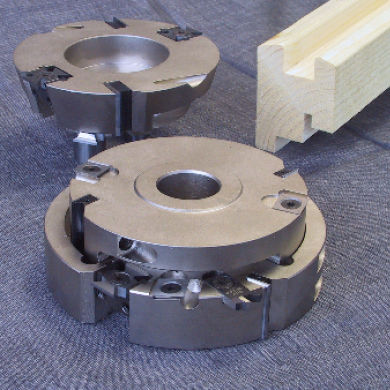 Shell-end milling cutter - 318 series - GAMMA ZINKEN - JET - insert / drilling / for wood