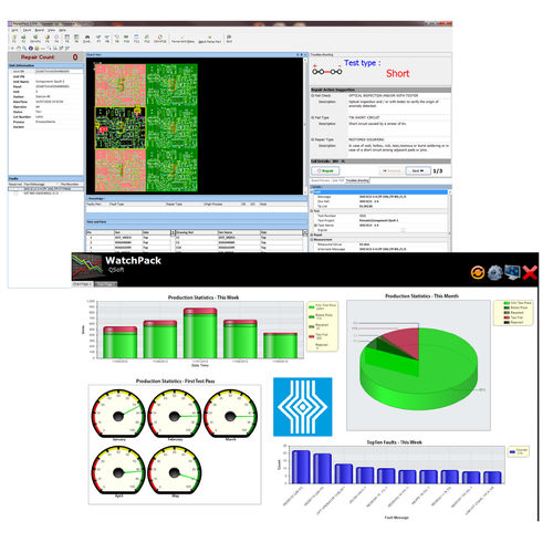 Process control software - QSoft - Spea spa - for testing machine