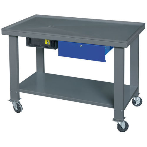 Workbench with drawer - 0211 - FERVI - mobile