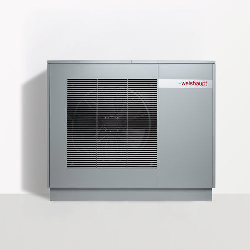 Air/water heat pump - WWP series - Weishaupt - low-temperature / hot water / class A+++