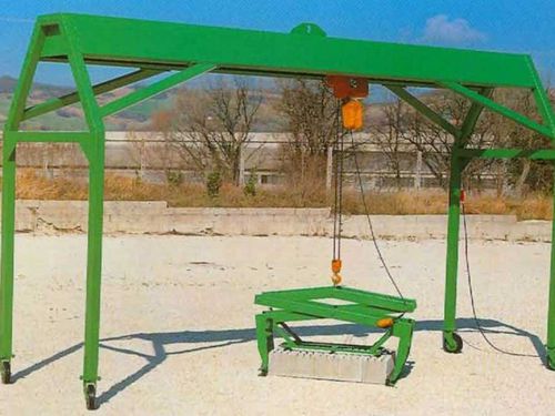 Block lifting clamp - CACCIAMANI - vertical / manual