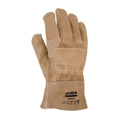 Work glove - 204RPC - Juba - mechanical protection / heat-resistant / leather