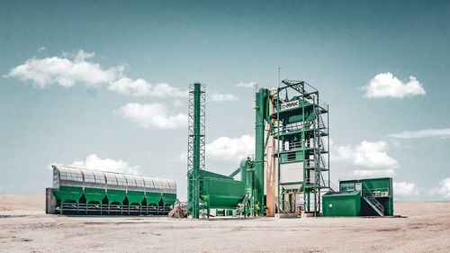 Stationary asphalt plant - Green Type - E-mak