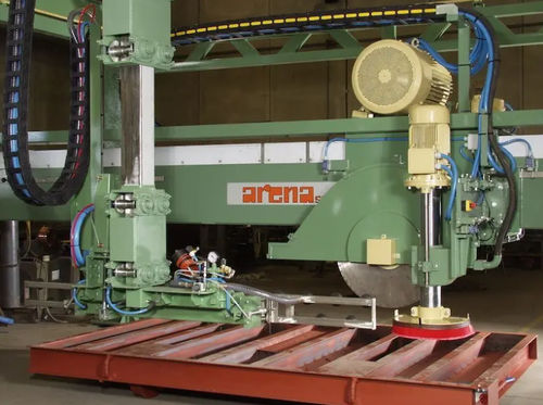 Marble unloading unit - Officine Arena - granite / automatic / horizontal