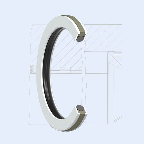 O-ring seal - GGDA series - Hunger - POM / guide / tube
