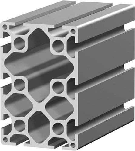 Aluminum profile - 1.11.080120.104SP - MayTec - T-slot / for heavy loads