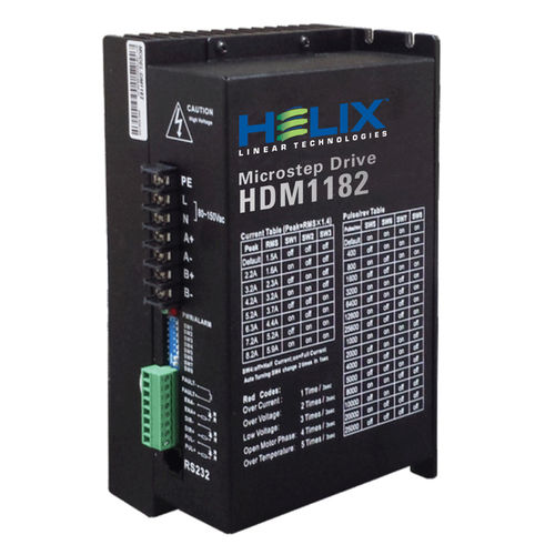 Stepper motor drive - HDM1182  - Helix Linear Technologies
