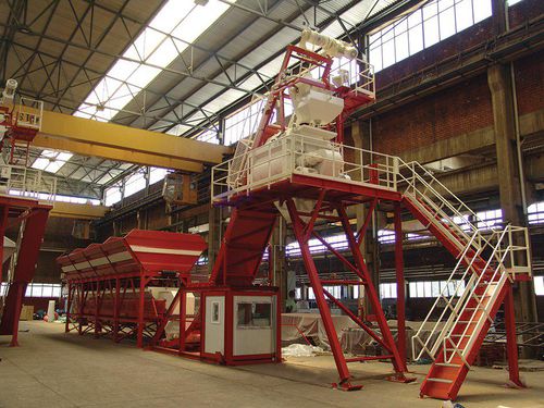 Stationary concrete mixing plant - FAST-60-ST-SV - GÜRİŞ