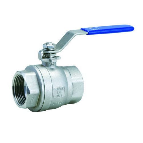 Ball valve - BT-V28 - BOLA-TEK Mfg.Co - lever / threaded / 2-piece