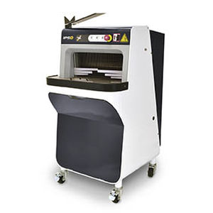 Automatic industrial bread slicer - IPSO - Sinmag - continuous band blade / vertical / baguette