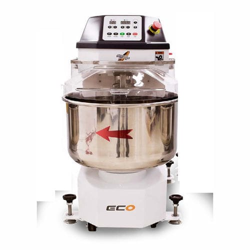 Spiral dough mixer - ECO 18 - Sinmag - for bakeries / 230V single phase / on casters
