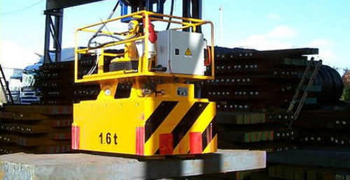 处理electro-permanent起重磁铁