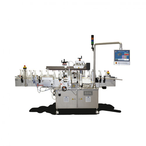 Automatic labeling machine - FM - b+b Automations- und Steuerungstechnik GmbH