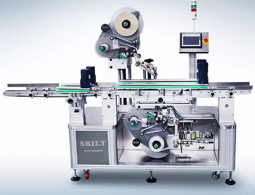 PLC-controlled labeling machine - UDPM-ALS104 Series - skiltpack - carton / bag / top
