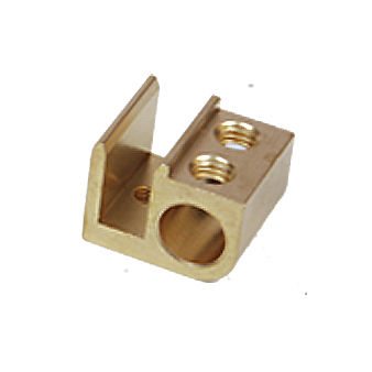 Brass solderless terminal - Vaishnavi Metal Products - screw-in / rectangular / non-insulated