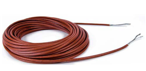 Thermoplastic-insulated heating cable - WKT series - Winkler - constant-wattage