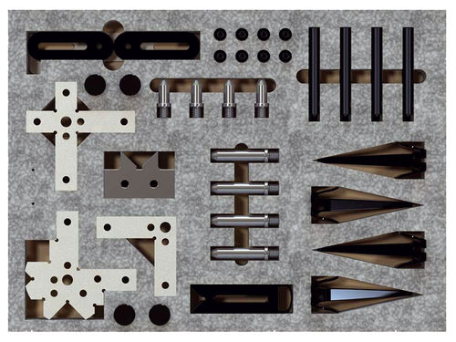 Manual clamping set - ALUMESS.easyloc-LA - Spreitzer GmbH & Co. KG - Präzisionswerkzeuge - laser welding / for laser engraving / laser marking
