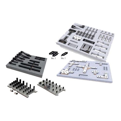 Mechanical clamping set - ALUMESS.easyloc TC - Spreitzer GmbH & Co. KG - Präzisionswerkzeuge - for coordinate measuring machines / for optical measuring devices / low-profile