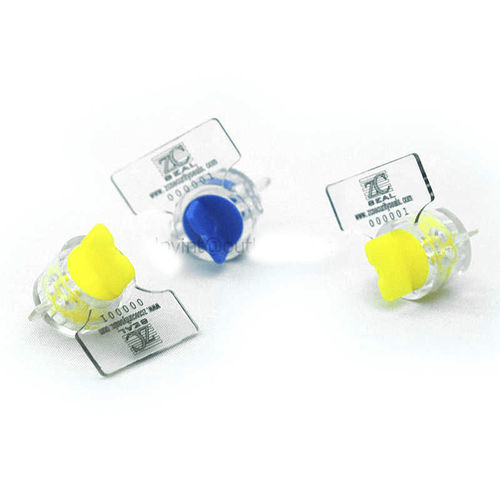 Polycarbonate security seal - SL-02E - Fuzhou ZhengCheng Security Seals Co.,Ltd - ABS plastic / steel