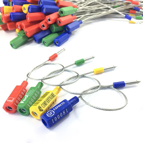 ABS plastic security cable seal - SL-01H - Fuzhou ZhengCheng Security Seals Co.,Ltd - steel / for container / for trailers