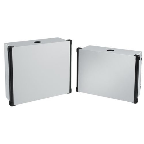 Control electrical enclosure - CP253512 - nVent HOFFMAN - floor-mounted / steel / sheet steel