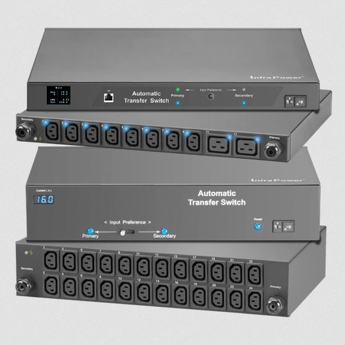 Automatic transfer switch - NPATS series - nVent HOFFMAN - rack-mount / data center / remotely operated