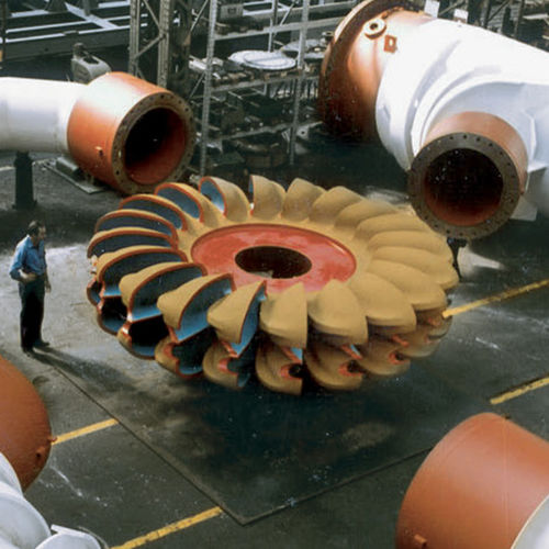 Pelton turbine - Franco Tosi - hydraulic / for power generation