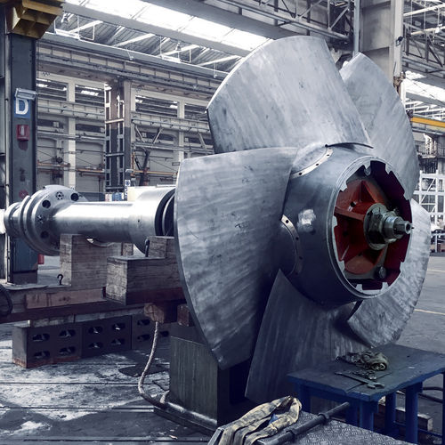 Kaplan turbine - Franco Tosi - hydraulic / for power generation / horizontal shaft