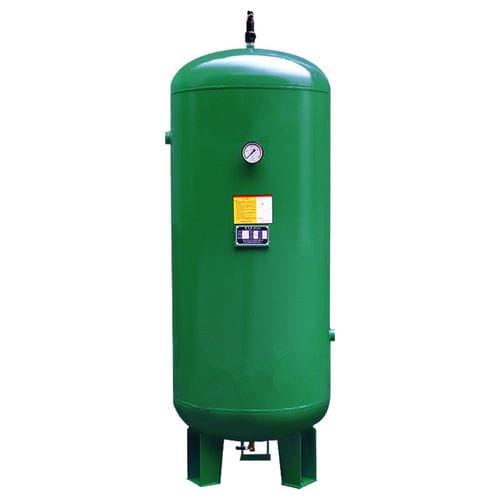 Compressed air tank - Guangzhou AirHorse Compressor co., ltd - stainless steel / steel / cylindrical