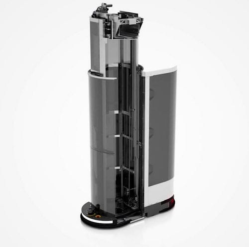 Transfer mobile robot platform - TORU - Magazino GmbH - for warehouse / for the packaging industry / multidirectional