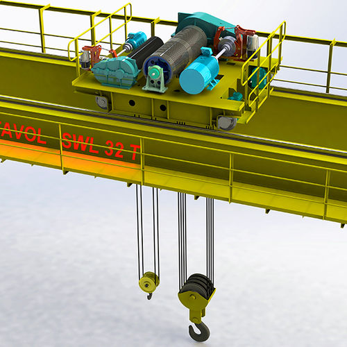 Electric winch trolley - Shandong Tavol Machinery Co.,Ltd