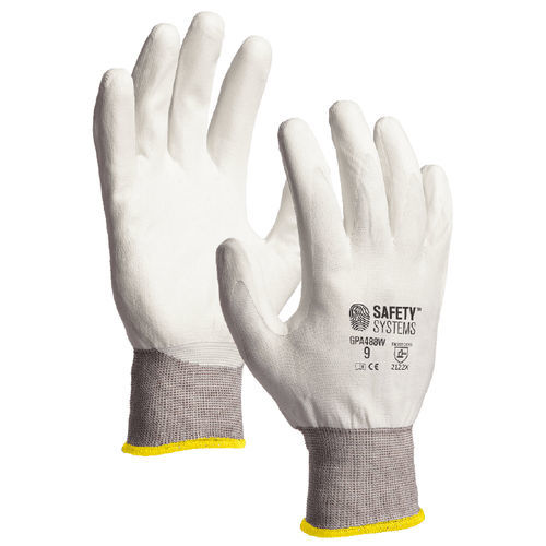 Handling safety gloves - GPA488W - Lanzi Srl | Safety Systems - mechanical protection / oil-resistant / polyamide