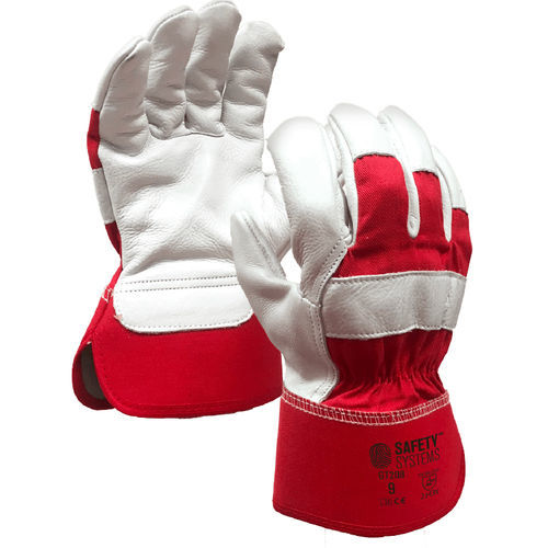 Mechanical protection safety gloves - GT208 - Lanzi Srl | Safety Systems - handling / oil-resistant / full-grain leather