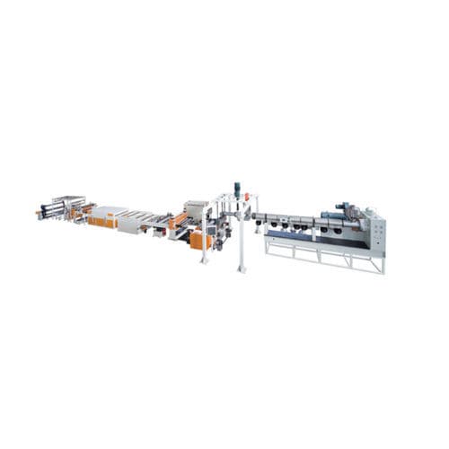 Sheet extrusion line - GW1 - China GWELL Machinery CO.,LTD - for PC ...