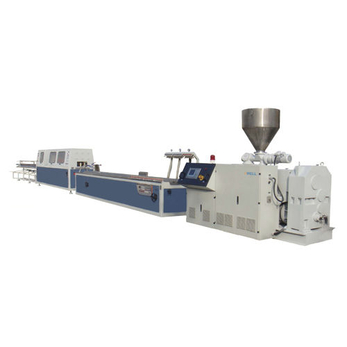 Twin-screw extrusion line - YF  - China GWELL Machinery CO.,LTD - profile / for thermoplastics